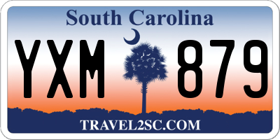 SC license plate YXM879