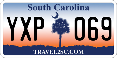 SC license plate YXP069