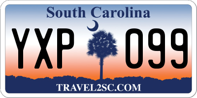 SC license plate YXP099