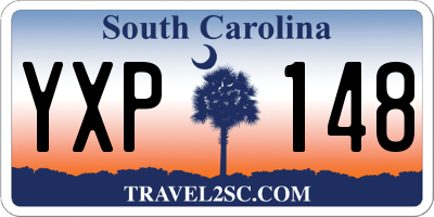 SC license plate YXP148
