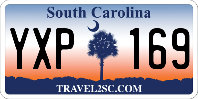 SC license plate YXP169