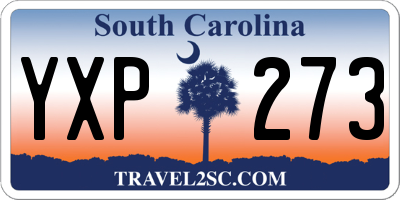 SC license plate YXP273