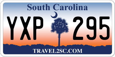 SC license plate YXP295
