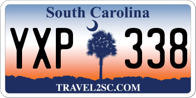 SC license plate YXP338
