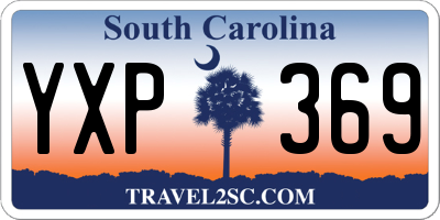 SC license plate YXP369