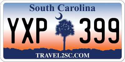 SC license plate YXP399