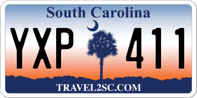 SC license plate YXP411