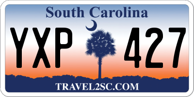 SC license plate YXP427