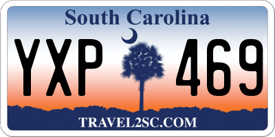 SC license plate YXP469