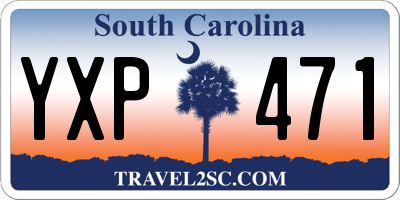 SC license plate YXP471