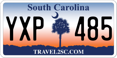 SC license plate YXP485