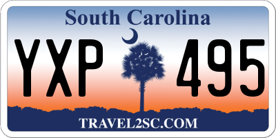 SC license plate YXP495
