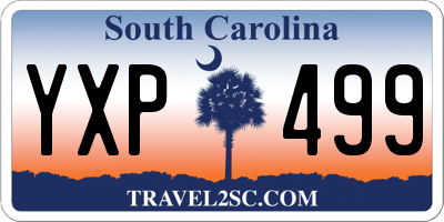 SC license plate YXP499