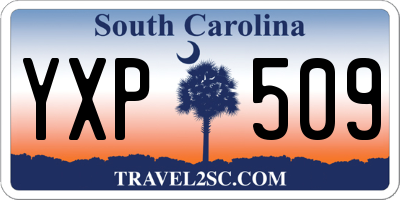 SC license plate YXP509