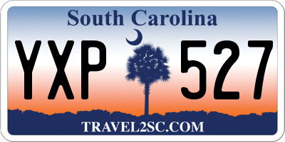 SC license plate YXP527