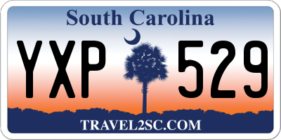 SC license plate YXP529