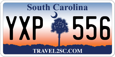 SC license plate YXP556