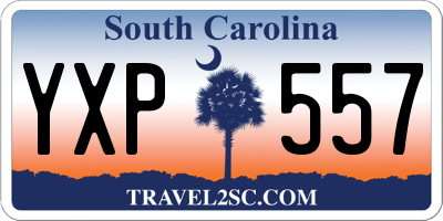 SC license plate YXP557