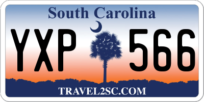 SC license plate YXP566