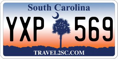 SC license plate YXP569
