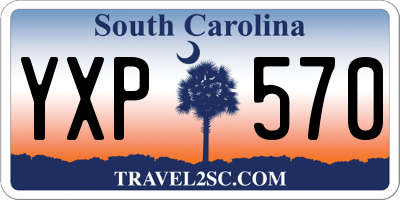SC license plate YXP570