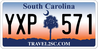 SC license plate YXP571