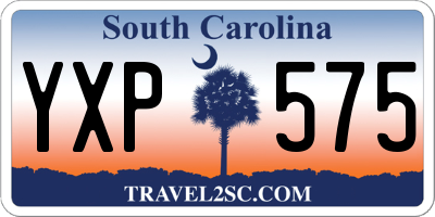 SC license plate YXP575