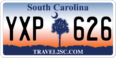 SC license plate YXP626