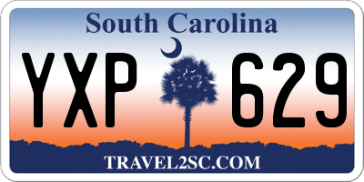 SC license plate YXP629