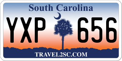 SC license plate YXP656