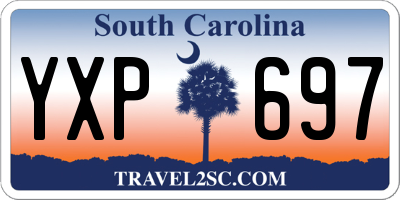 SC license plate YXP697