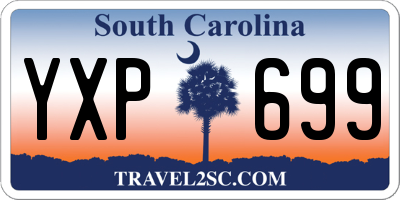 SC license plate YXP699