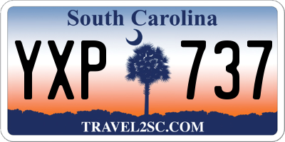 SC license plate YXP737