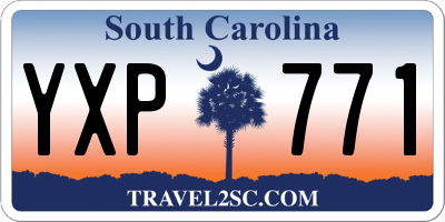 SC license plate YXP771