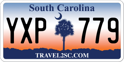 SC license plate YXP779