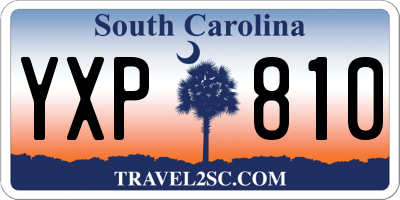 SC license plate YXP810