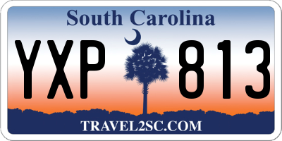 SC license plate YXP813