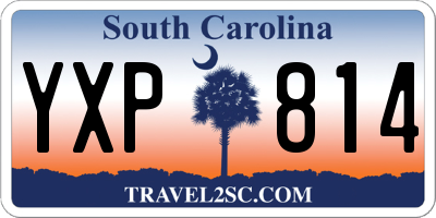 SC license plate YXP814