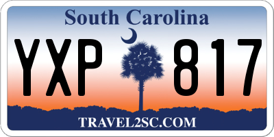 SC license plate YXP817