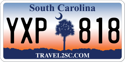 SC license plate YXP818