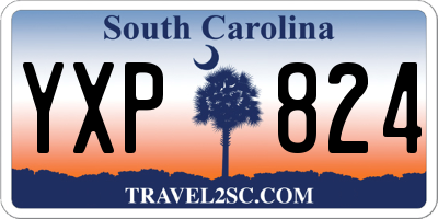SC license plate YXP824