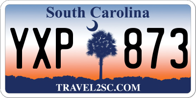 SC license plate YXP873