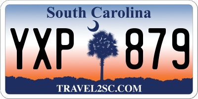 SC license plate YXP879