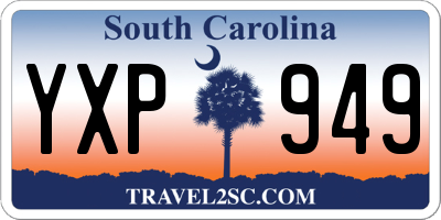 SC license plate YXP949