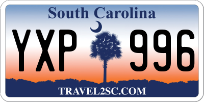 SC license plate YXP996