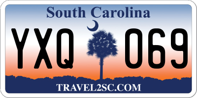 SC license plate YXQ069