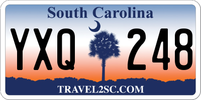 SC license plate YXQ248