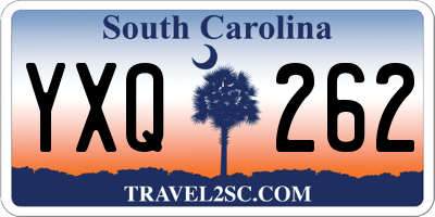 SC license plate YXQ262