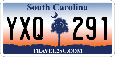 SC license plate YXQ291