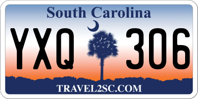 SC license plate YXQ306